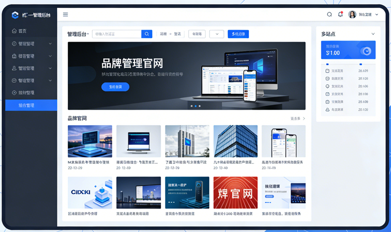 企业品牌官网群